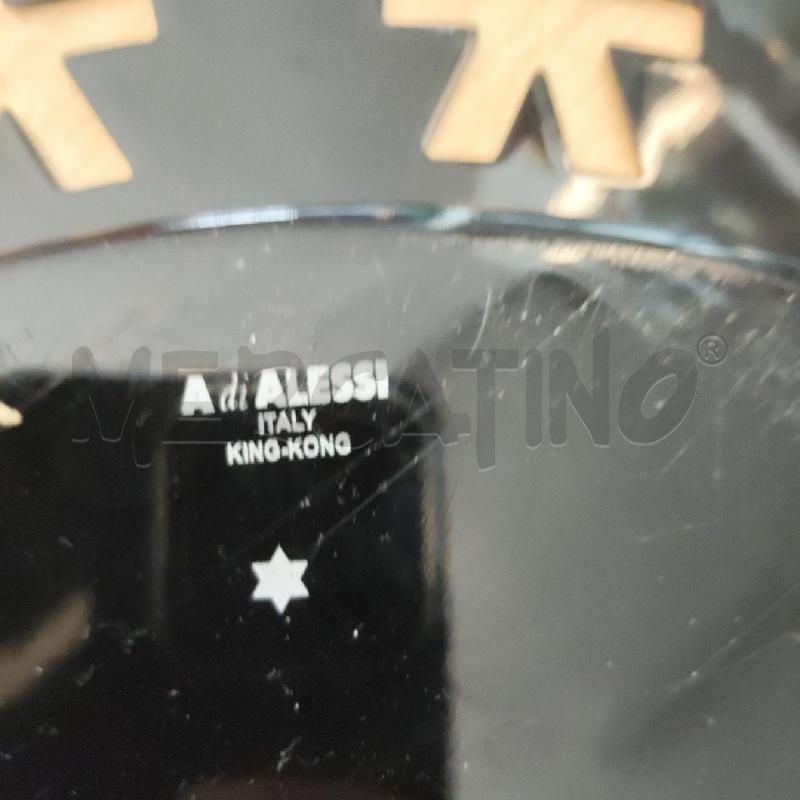 PIATTO GIROTONDO ALESSI NERO | Mercatino dell'Usato Domodossola 3