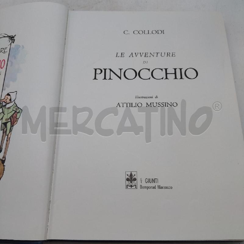 PINOCCHIO GIUNTI ED. 1973 COPERTINA ROTTA | Mercatino dell'Usato Domodossola 3