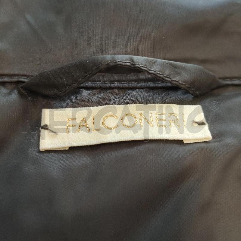 PIUMINO DONNA FALCONERI MARRONE LEGGERO  | Mercatino dell'Usato Domodossola 3