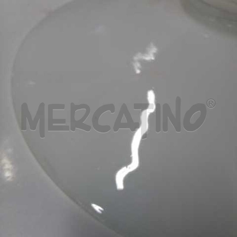 PLAFONIERA PER LAMPADARIO IN VETRO BIANCO VINTAGE | Mercatino dell'Usato Domodossola 2