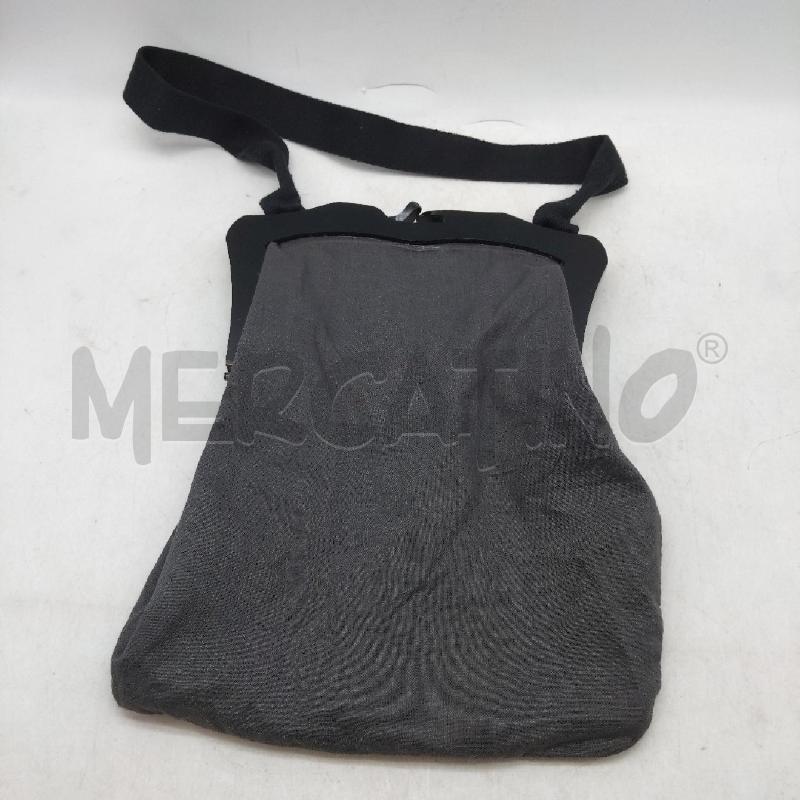 POCHETTE DONNA  GRIGIO NERO STOFFA MARNI | Mercatino dell'Usato Domodossola 1
