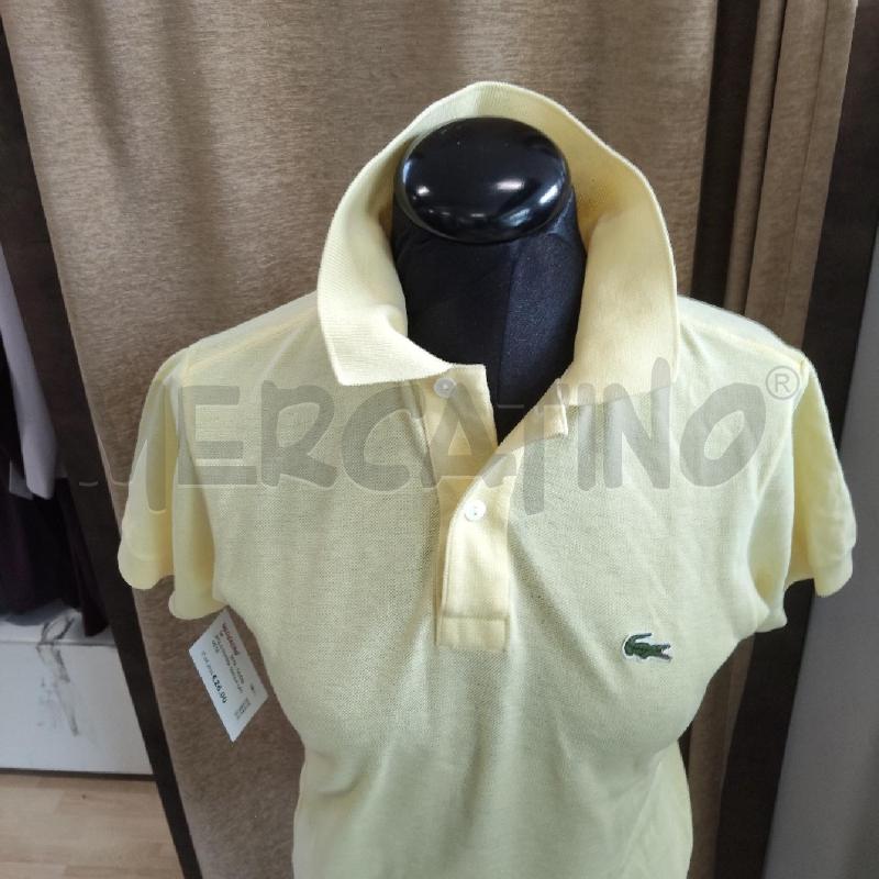 POLO DONNA GIALLA LACOSTE  | Mercatino dell'Usato Domodossola 2