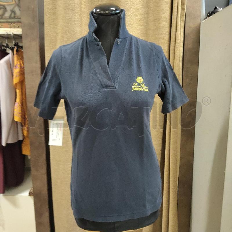 POLO DONNA LORO PIANA BLU  | Mercatino dell'Usato Domodossola 1