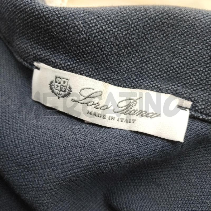 POLO DONNA LORO PIANA BLU  | Mercatino dell'Usato Domodossola 4