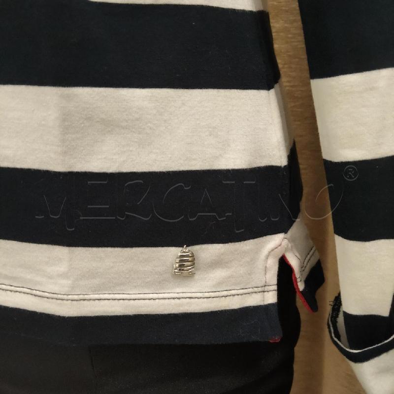 POLO DONNA MARINA YACHTING BLU BIANCA | Mercatino dell'Usato Domodossola 3