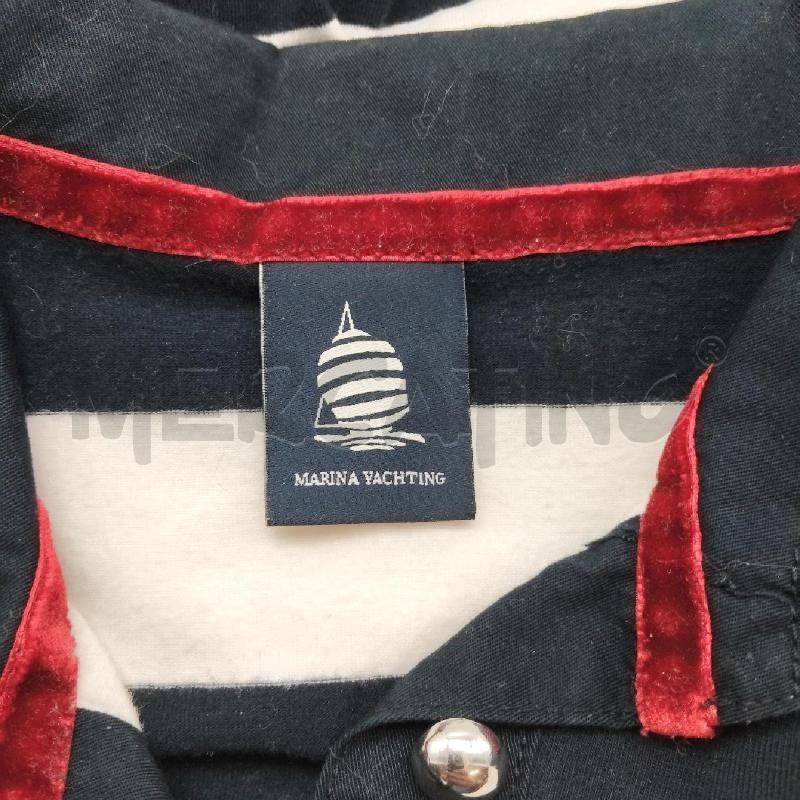 POLO DONNA MARINA YACHTING BLU BIANCA | Mercatino dell'Usato Domodossola 4
