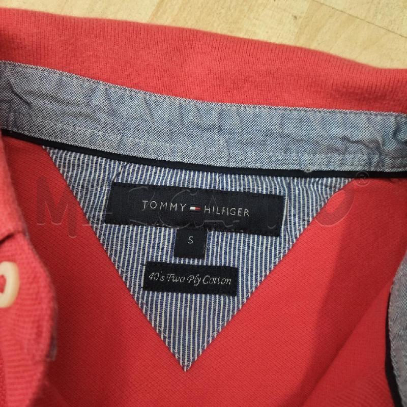 POLO UOMO TOMMY HILFINGER ROSSA  | Mercatino dell'Usato Domodossola 2