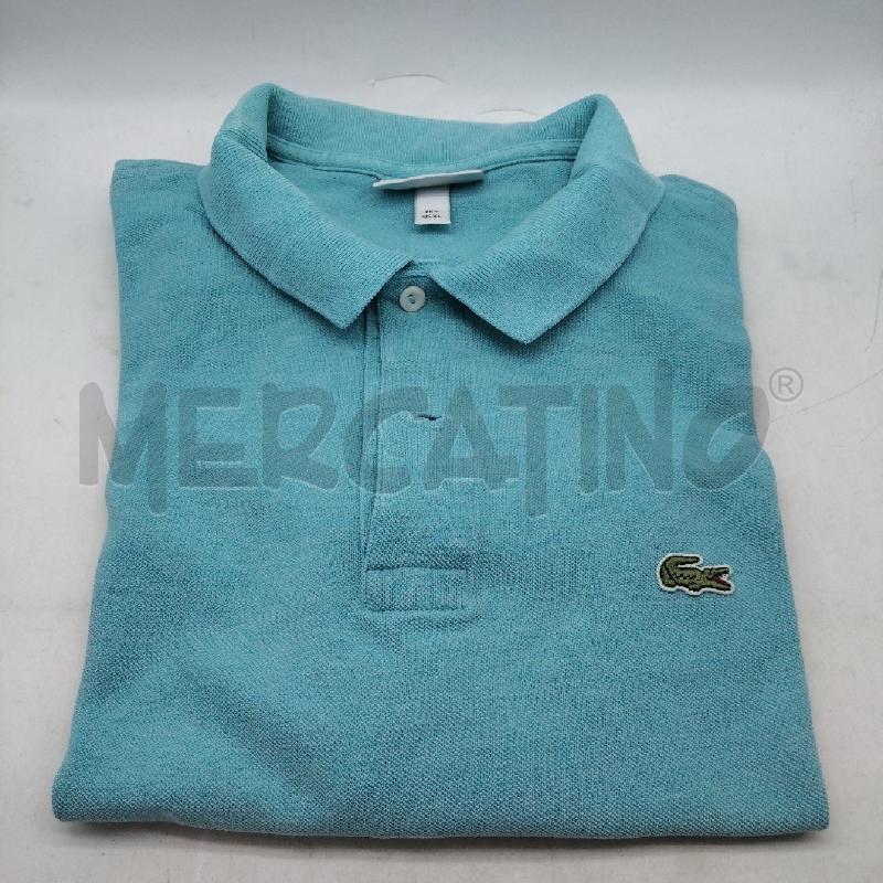POLO UOMO VERDE ACQUA LACOSTE | Mercatino dell'Usato Domodossola 1