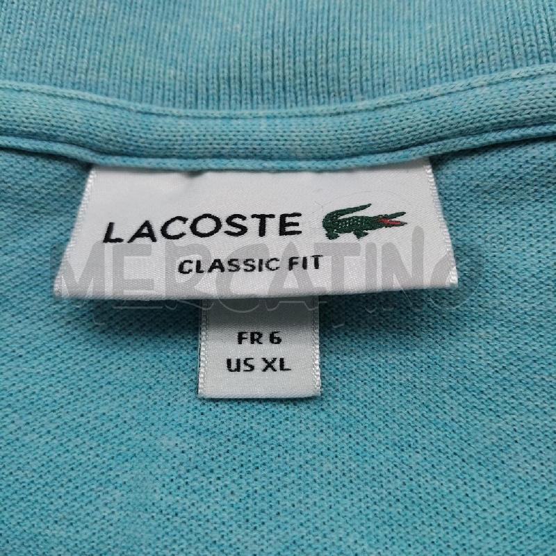 POLO UOMO VERDE ACQUA LACOSTE | Mercatino dell'Usato Domodossola 2