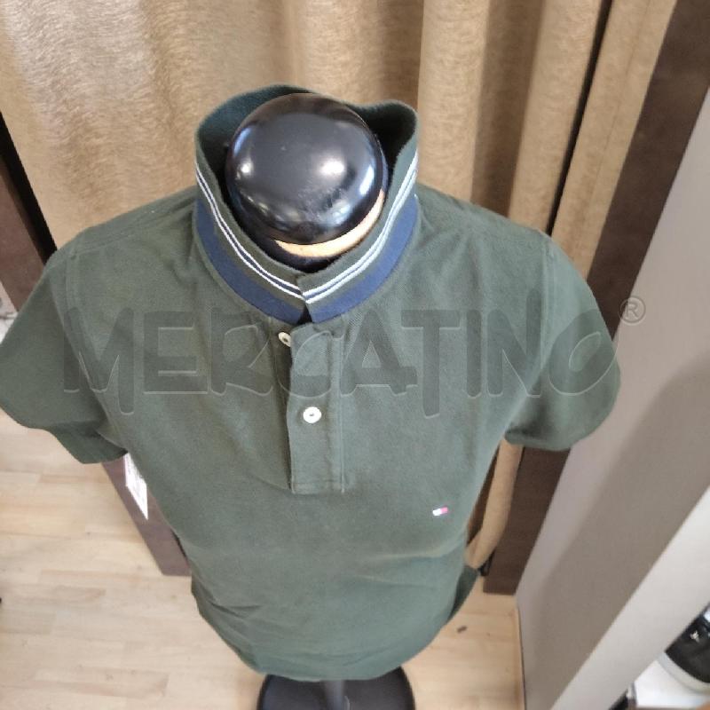 POLO UOMO VERDE TOMMY HILFIGER | Mercatino dell'Usato Domodossola 1