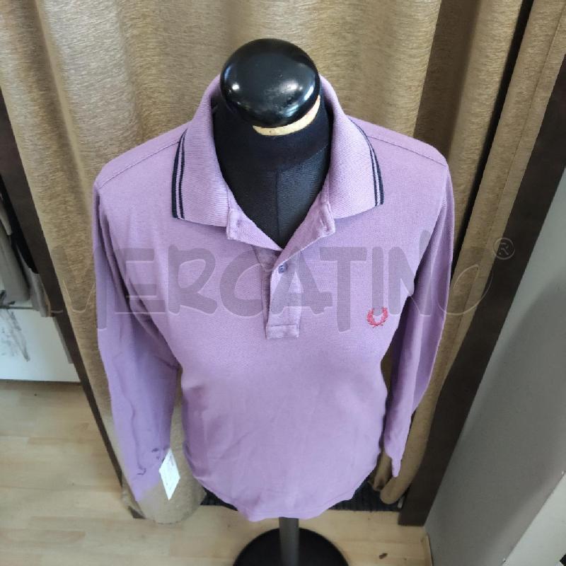 POLO UOMO VIOLA M.L. FRED PERRY | Mercatino dell'Usato Domodossola 2