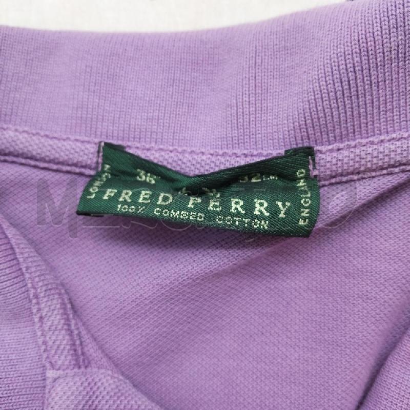 POLO UOMO VIOLA M.L. FRED PERRY | Mercatino dell'Usato Domodossola 3
