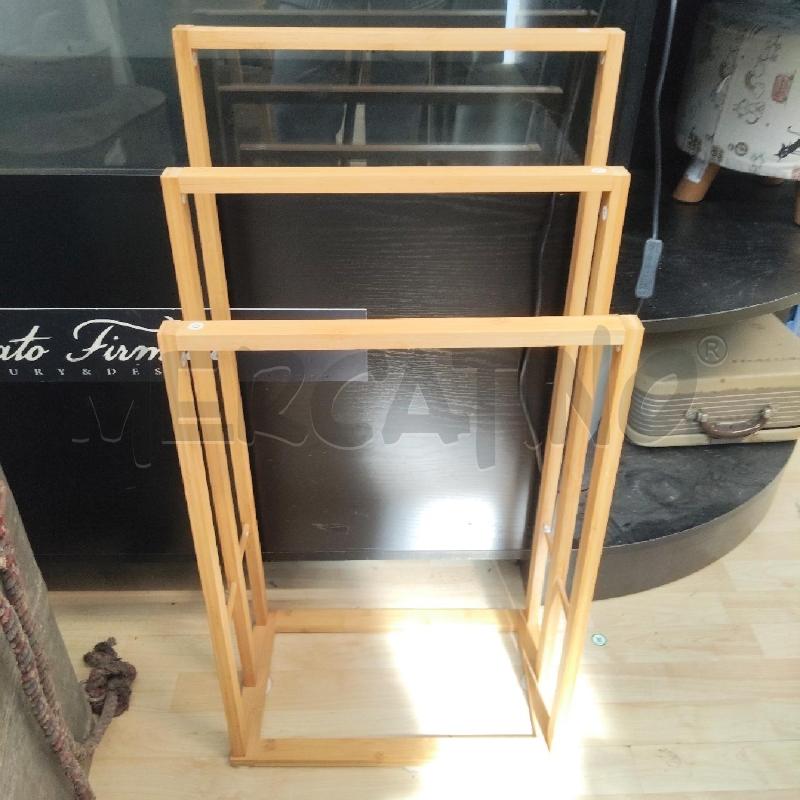 PORTA ASCIUGAMANI LEGNO  | Mercatino dell'Usato Domodossola 2