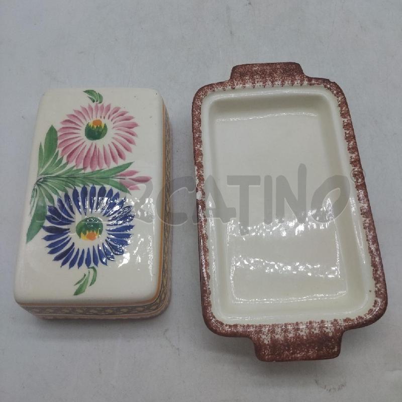 PORTA BURRO CERAMICA HENRIOT QUINPER  | Mercatino dell'Usato Domodossola 3