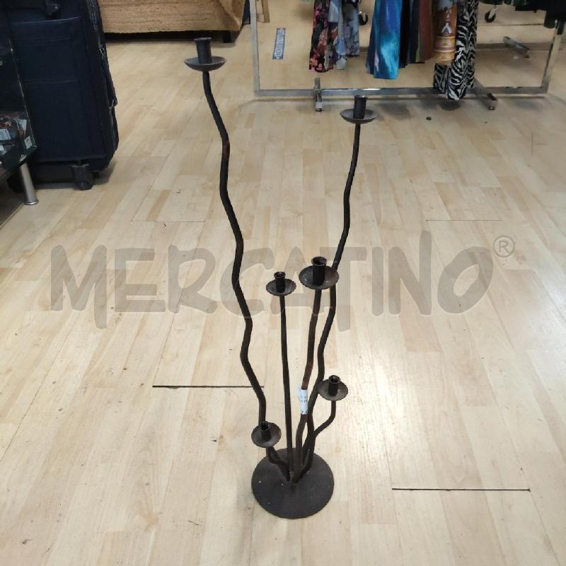 PORTA CANDELA FERRO  | Mercatino dell'Usato Domodossola 1