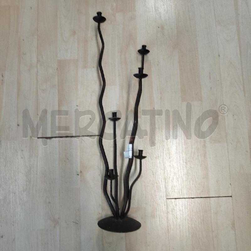 PORTA CANDELA FERRO  | Mercatino dell'Usato Domodossola 2