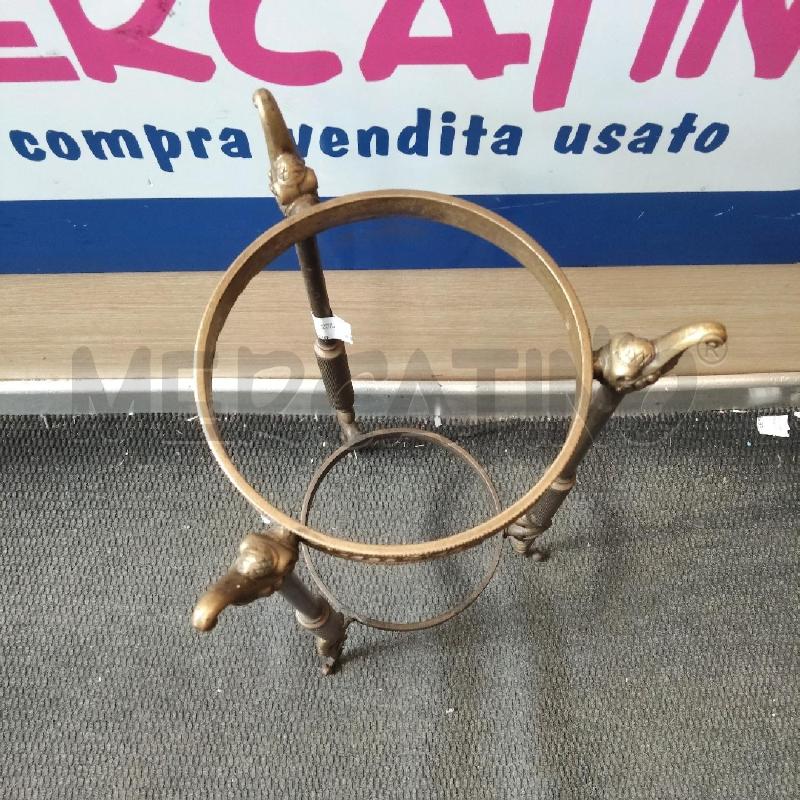 PORTA FERRI PER CAMINO IN OTTONE CESELLATO | Mercatino dell'Usato Domodossola 2