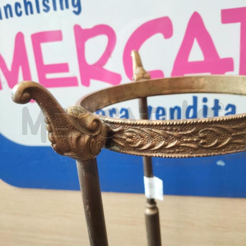 PORTA FERRI PER CAMINO IN OTTONE CESELLATO | Mercatino dell'Usato Domodossola 3