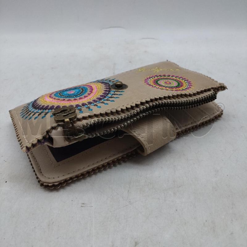 PORTA FOGLIO DESIGUAL BEIGE  | Mercatino dell'Usato Domodossola 3