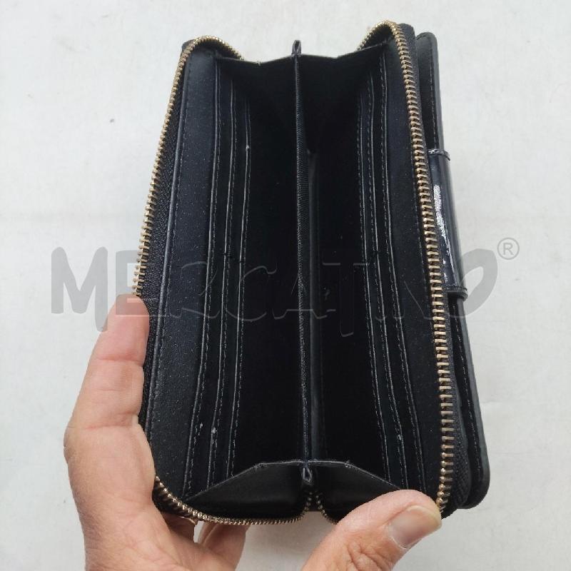 PORTA FOGLIO NERO LUCIDO MANGO TOUCH | Mercatino dell'Usato Domodossola 2