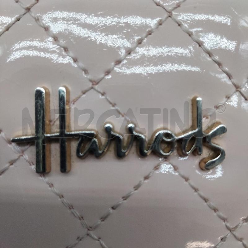 PORTA FOGLIO ROSA LUCIDO HARRODS | Mercatino dell'Usato Domodossola 2
