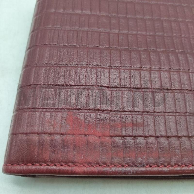 PORTA FOGLIO UOMO BORDEAUX GIORGIO ARMANI  | Mercatino dell'Usato Domodossola 3