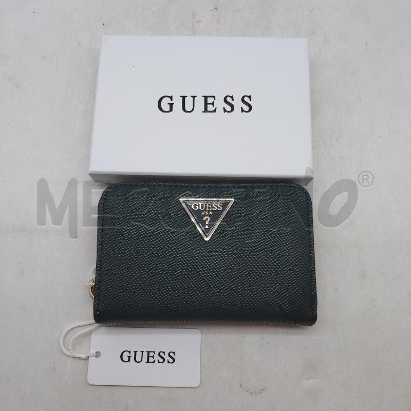 PORTA FOGLIO VERDE GUESS | Mercatino dell'Usato Domodossola 1