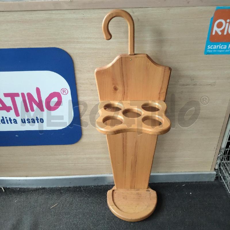 PORTA OMBRELLI LGNO A OMBRELLO | Mercatino dell'Usato Domodossola 1