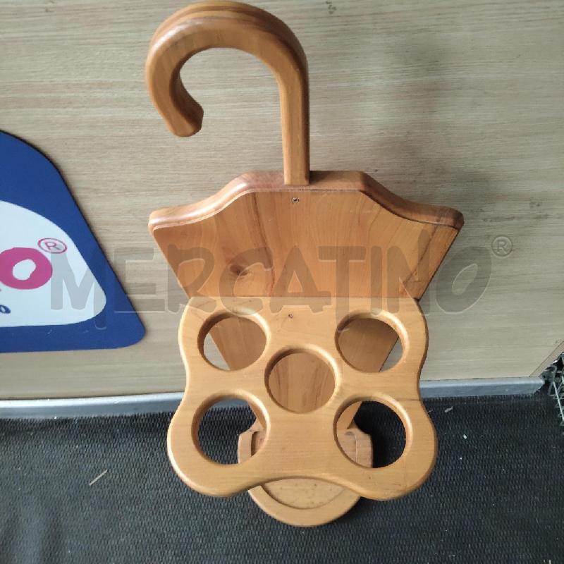 PORTA OMBRELLI LGNO A OMBRELLO | Mercatino dell'Usato Domodossola 2