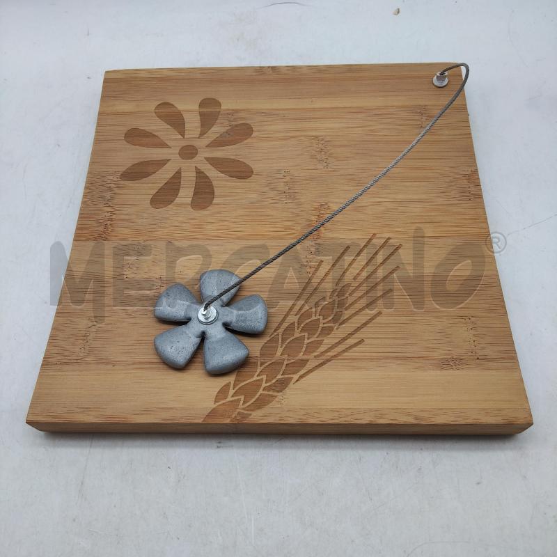 PORTA TOVAGLIOLI LEGNO MULINO BIANCO | Mercatino dell'Usato Domodossola 1