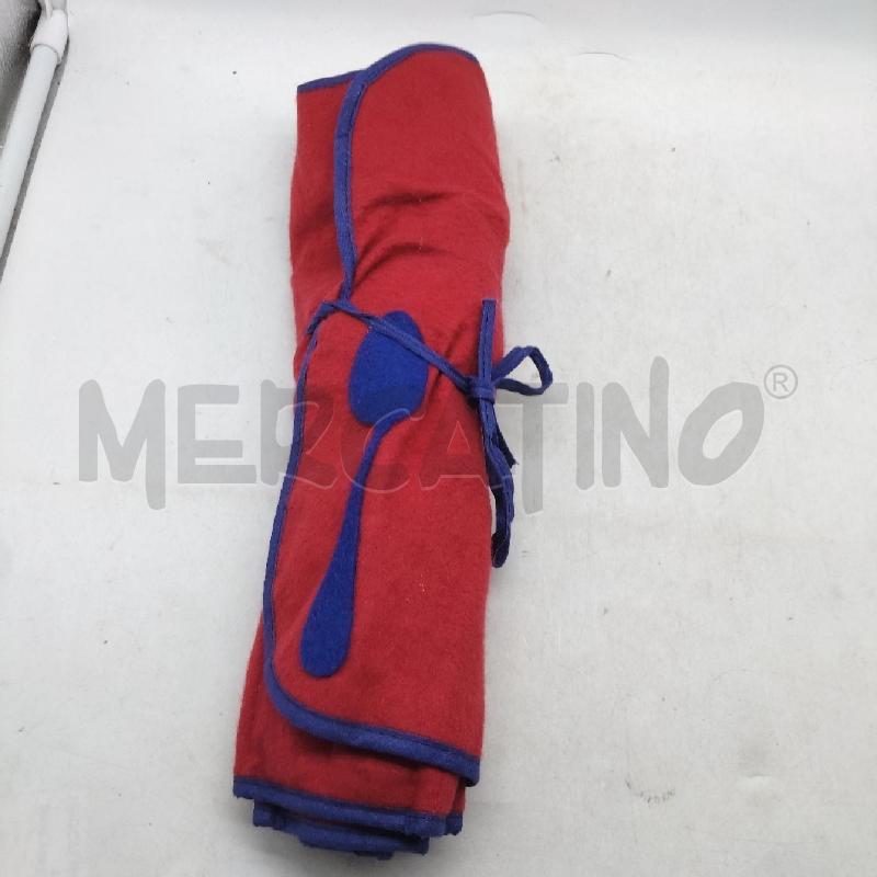POSATE PZ. 12 CUCCHIAI IN STOFFA ROSSA | Mercatino dell'Usato Domodossola 3