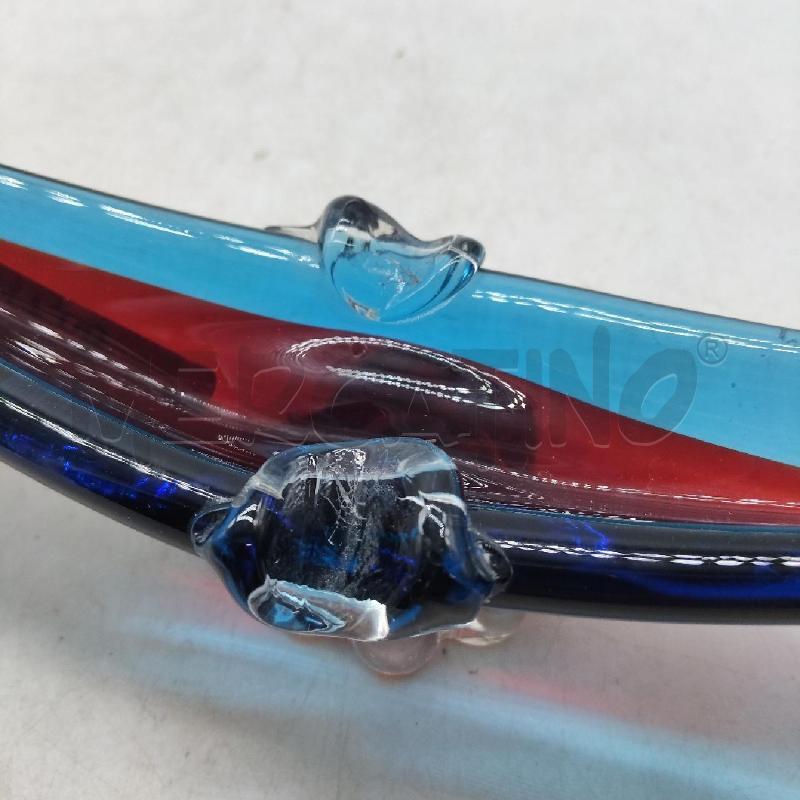 POSA CENERE VETRO GONDOLA BLU ROSSO | Mercatino dell'Usato Domodossola 3