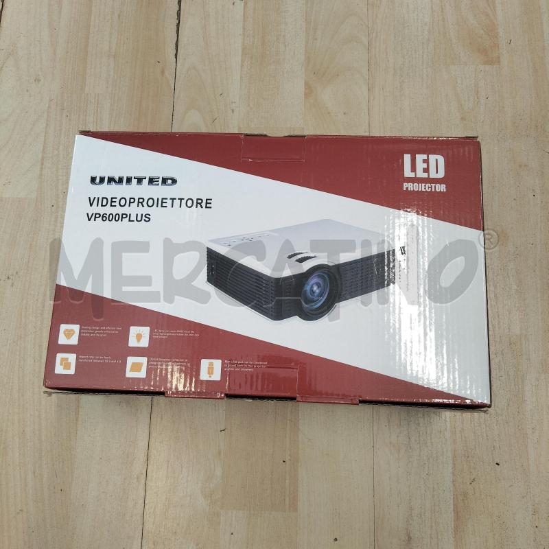 PROIETTORE VIDE UNITED VP600PLUS | Mercatino dell'Usato Domodossola 1