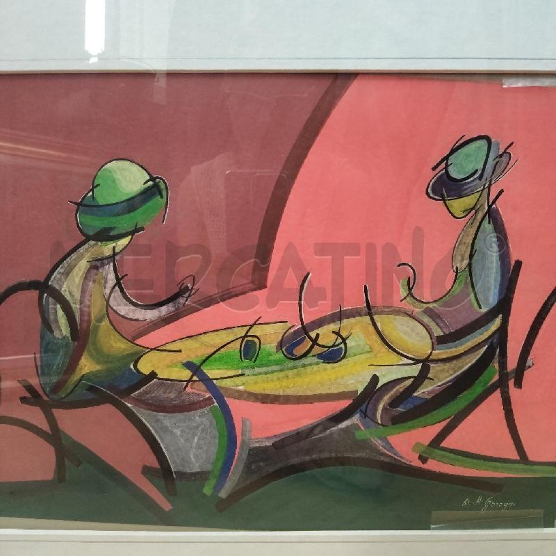 QUADRO A. GAVAGGI ASTRATTO | Mercatino dell'Usato Domodossola 3