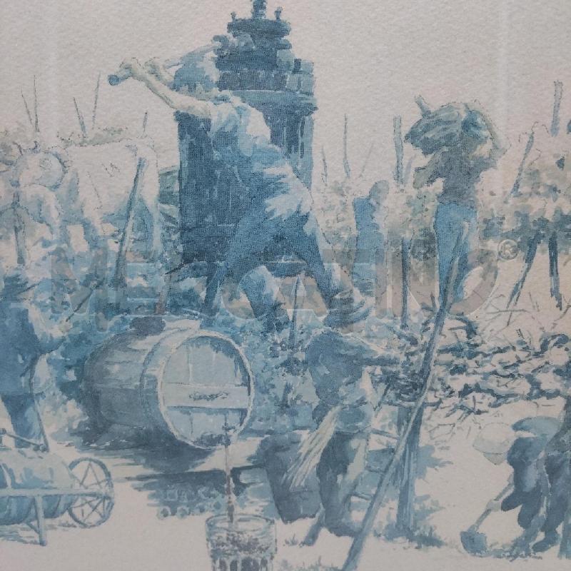 QUADRO ACQUARELLO FOGLIETTA | Mercatino dell'Usato Domodossola 2