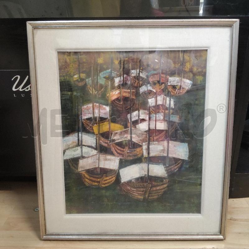 QUADRO ARELAICH BARCHE  | Mercatino dell'Usato Domodossola 1