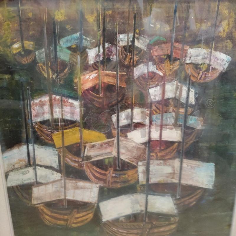 QUADRO ARELAICH BARCHE  | Mercatino dell'Usato Domodossola 2