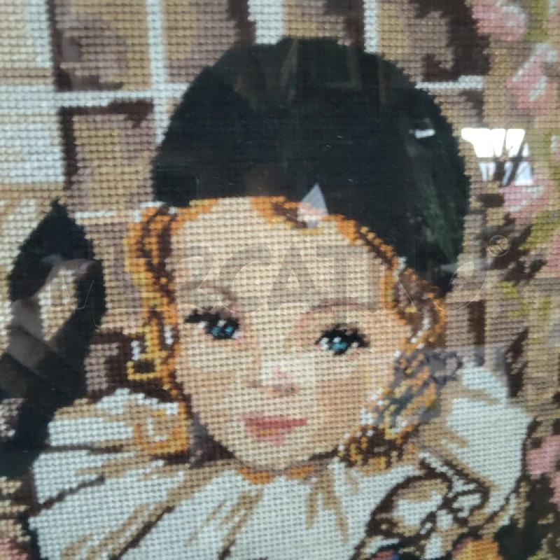 QUADRO ARLECCHINO A MEZZO PUNTO | Mercatino dell'Usato Domodossola 2