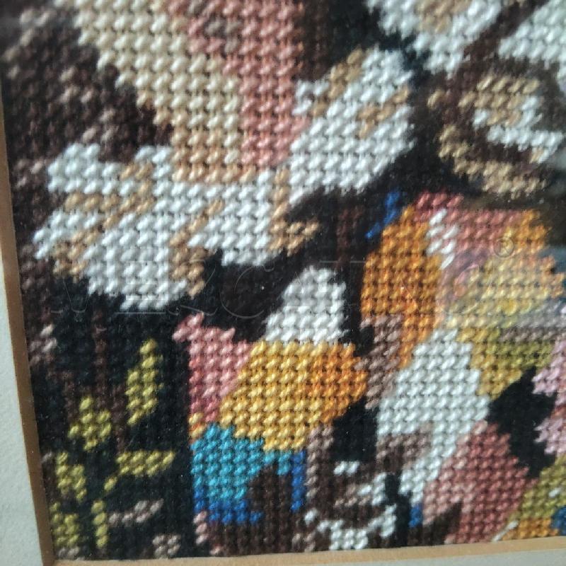 QUADRO ARLECCHINO A MEZZO PUNTO | Mercatino dell'Usato Domodossola 3