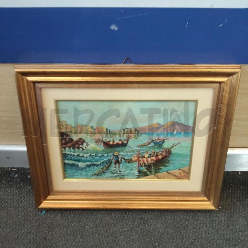QUADRO BARCHE IN PORTO  | Mercatino dell'Usato Domodossola 1
