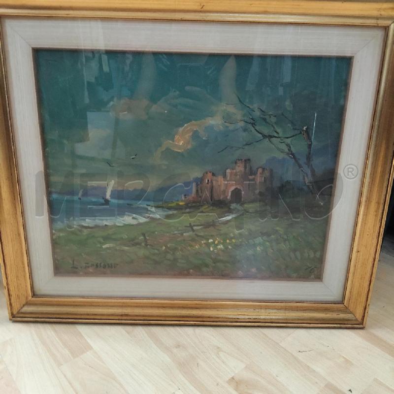 QUADRO CASTELLO ROMANO LORENZO BOSSONE | Mercatino dell'Usato Domodossola 1
