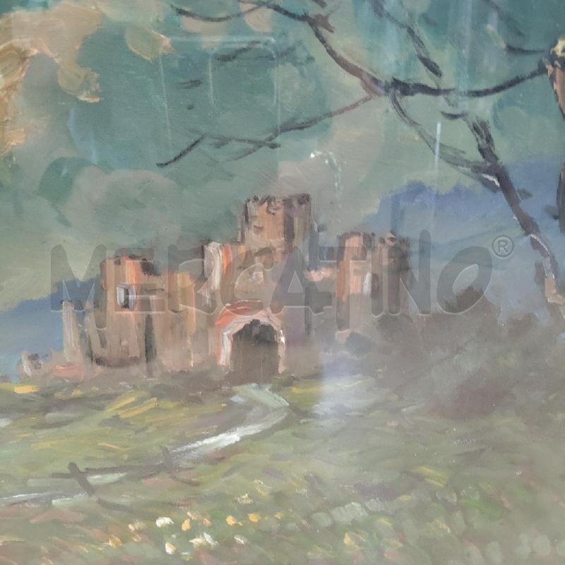 QUADRO CASTELLO ROMANO LORENZO BOSSONE | Mercatino dell'Usato Domodossola 2
