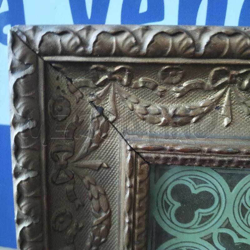 QUADRO CROCE CRISTO CORNICE DORATA | Mercatino dell'Usato Domodossola 3
