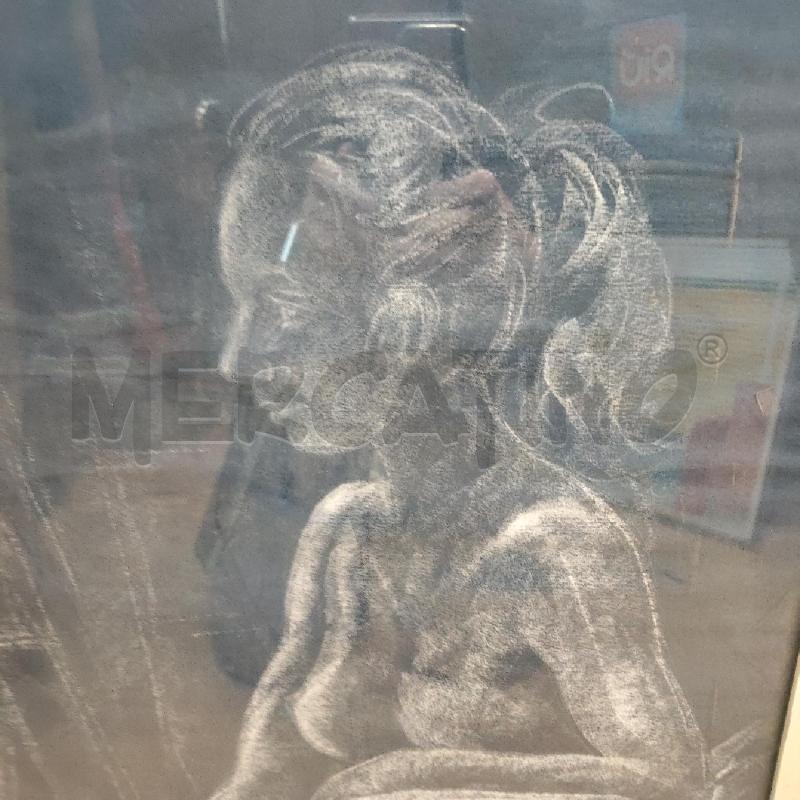QUADRO DISEGNO DONNA PIAZZOLA | Mercatino dell'Usato Domodossola 3