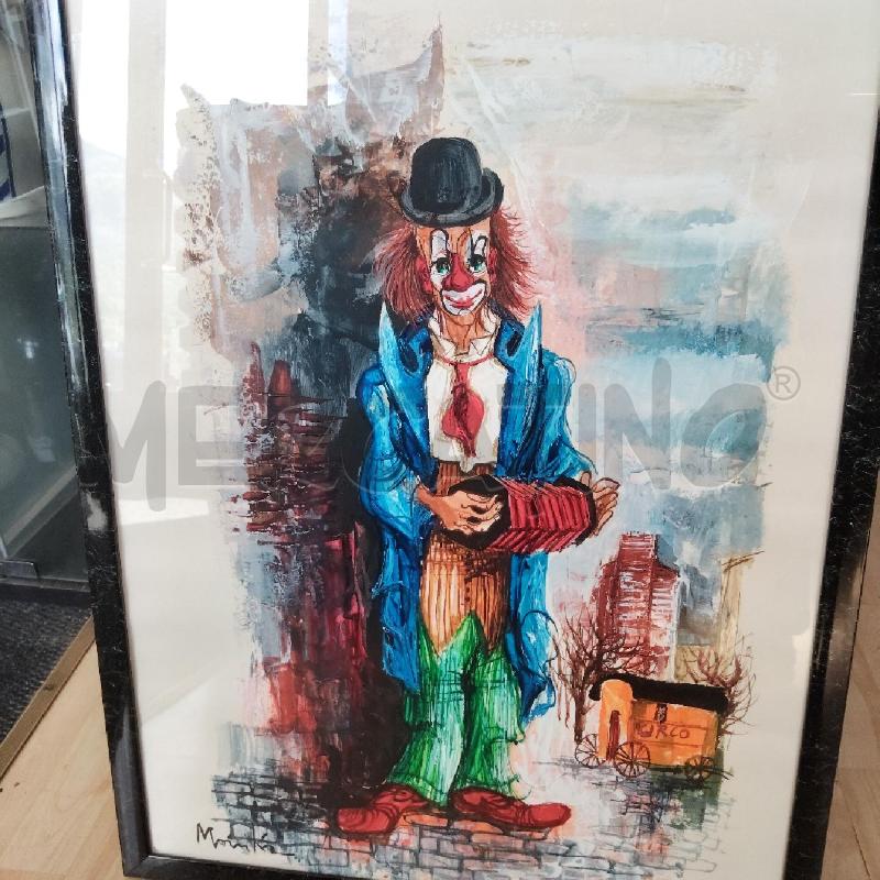 QUADRO DISEGNO PAGLIACCIO  | Mercatino dell'Usato Domodossola 2