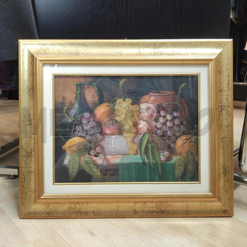 QUADRO FRUTTA FIRMATO 50X40 | Mercatino dell'Usato Domodossola 1