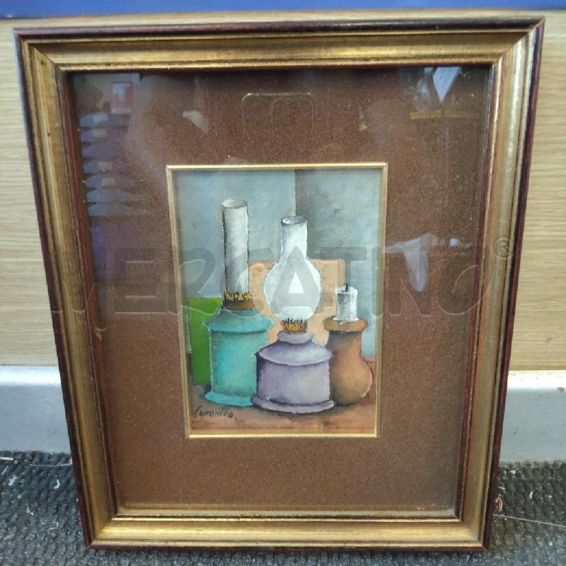 QUADRO LAMPOADE E CANDELA CANONICO | Mercatino dell'Usato Domodossola 1
