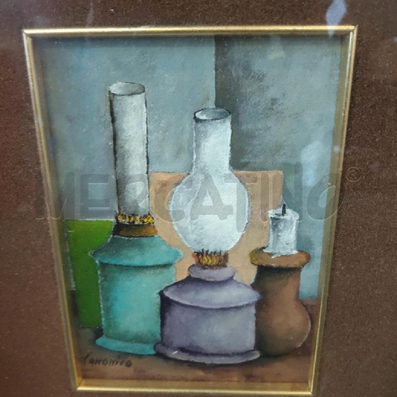 QUADRO LAMPOADE E CANDELA CANONICO | Mercatino dell'Usato Domodossola 2