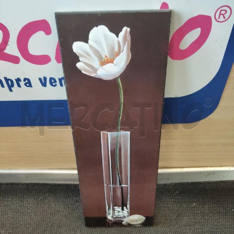 QUADRO LEGNO FIORI STAMPA 2 GRANDI+2 PICCOLI  | Mercatino dell'Usato Domodossola 2