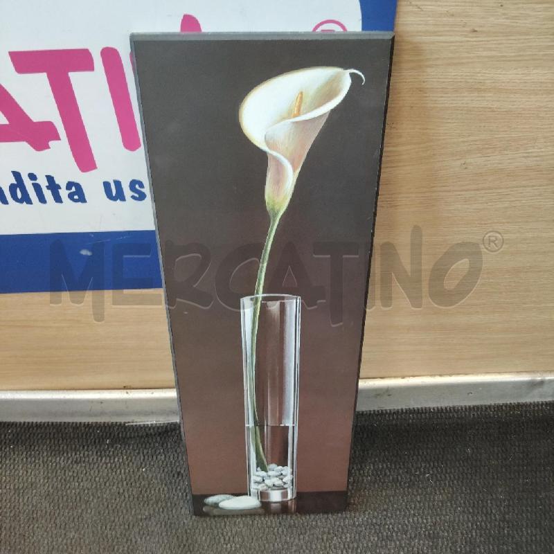 QUADRO LEGNO FIORI STAMPA 2 GRANDI+2 PICCOLI  | Mercatino dell'Usato Domodossola 3